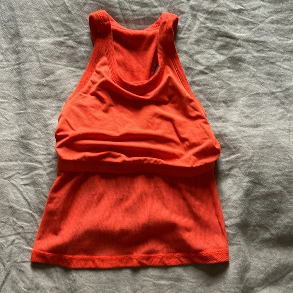 ✨ SPIRITUAL GANGSTER RIBBED TORI CROP TANK SZ L - Picture 4 of 5